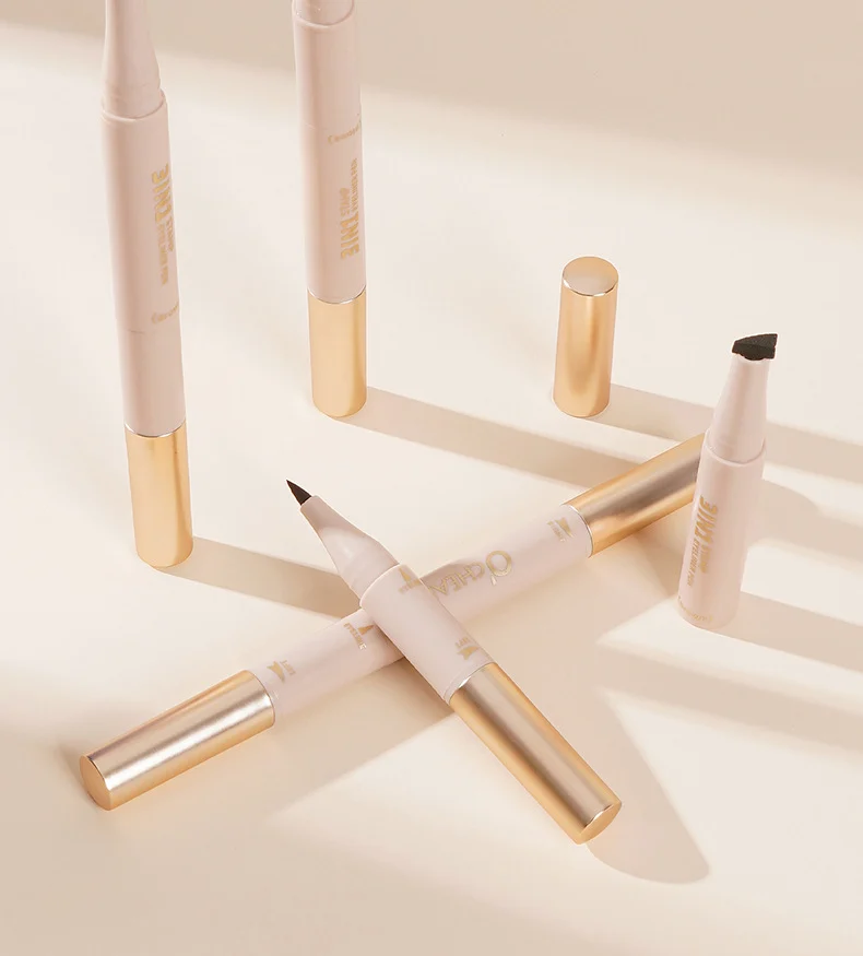 3-in-1 Stamp Eyeliner Pen Waterproof Winged Eyeliner with Dual Tip 14 3 in 1 stamp eyeliner pen dual tip waterproof sit h2cwnnwk desc 14