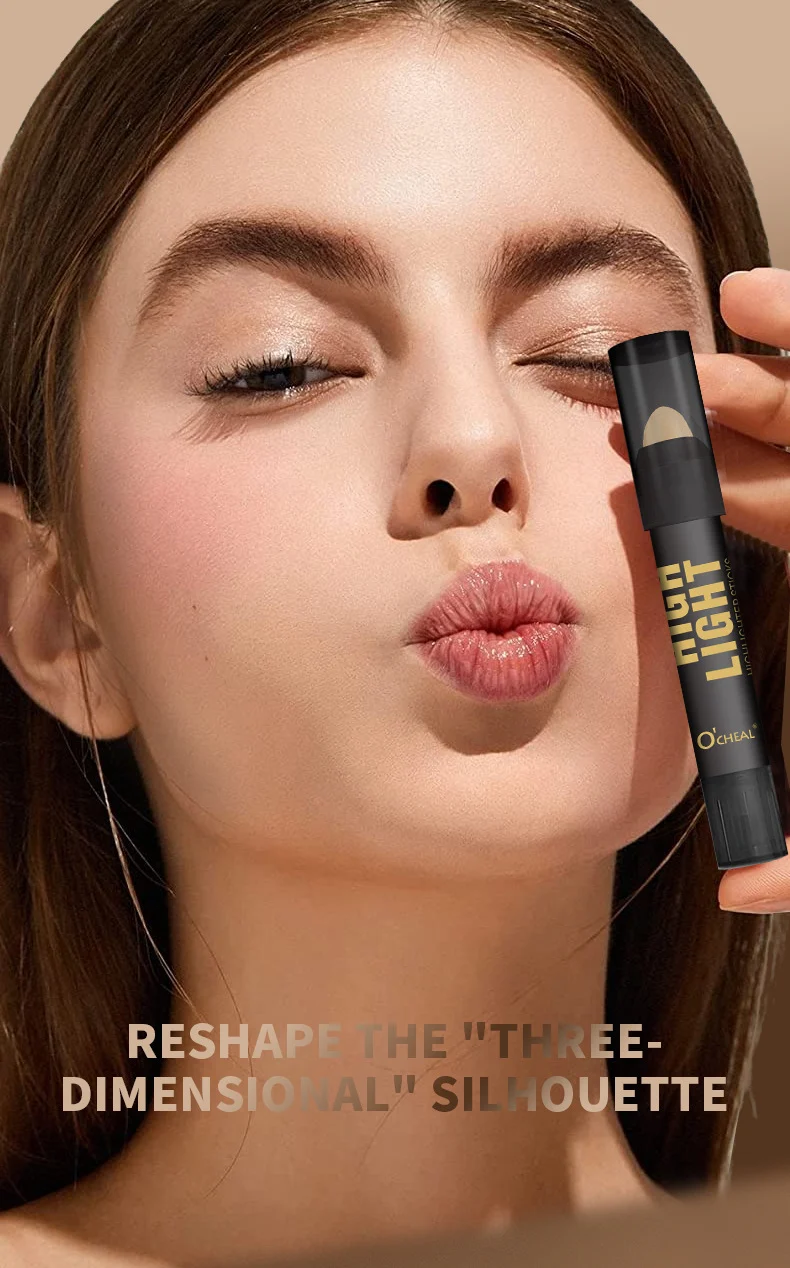 3D Contour Stick Multi-Purpose Highlighter Contouring Pen for Nose, Under Eyes & Jawline 1 3d contour stick multi purpose highlighter contouring pen sit tbkv2pef desc 1