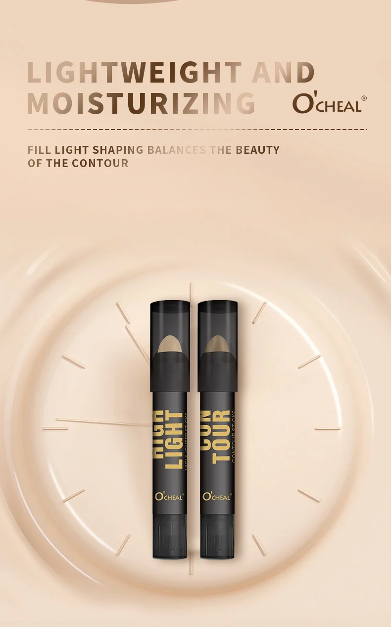 3D Contour Stick Multi-Purpose Highlighter Contouring Pen for Nose, Under Eyes & Jawline 8 3d contour stick multi purpose highlighter contouring pen sit tbkv2pef desc 8