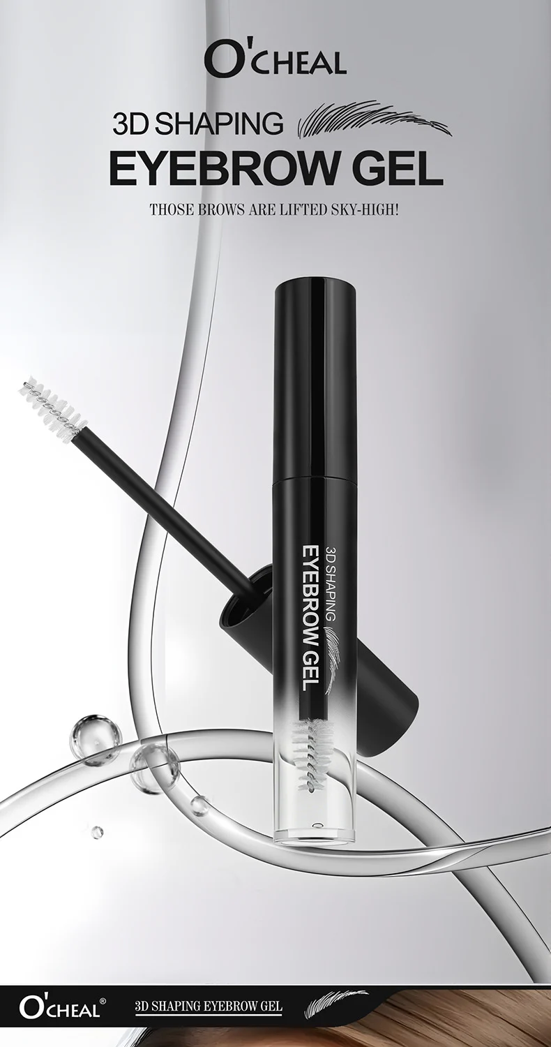 3D Shaping Eyebrow Gel Transparent Waterproof Sweatproof Long Lasting Clear Brow Gel 1 3d shaping eyebrow gel transparent waterproof clear sit e6wx8ua3 desc 1