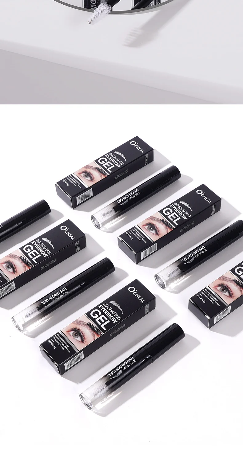 3D Shaping Eyebrow Gel Transparent Waterproof Sweatproof Long Lasting Clear Brow Gel 11 3d shaping eyebrow gel transparent waterproof clear sit e6wx8ua3 desc 11