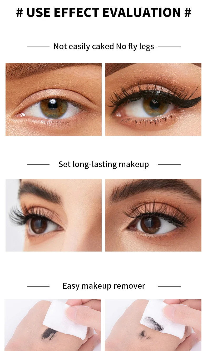 4D Mascara Waterproof Long-Lasting Volumizing and Curling Eyelash Makeup 13 4d long feather mascara waterproof sit btdkaj93 desc 13