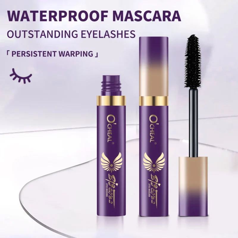 4d-volumizing-mascara-waterproof-black-lengthening-curling-sit-74akdz98-1 Black 4D Volumizing and Lengthening Waterproof Mascara with Big Silicone Brush Head for Dramatic Lashes