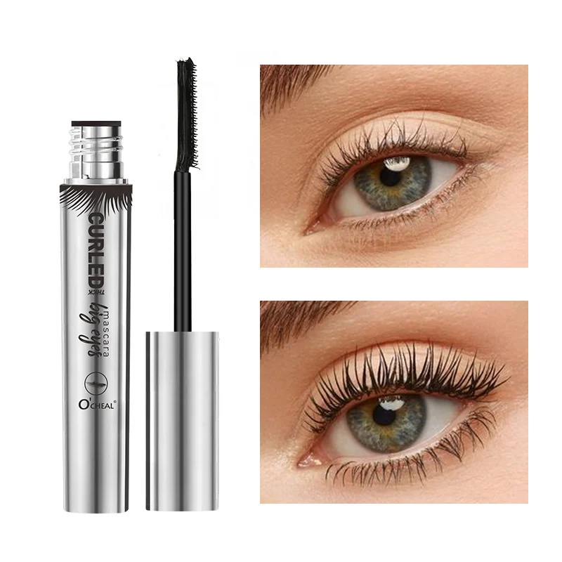 4d-waterproof-mascara-length-volume-curl-sit-knwpqg4u-1 O'CHEAL 4D Waterproof Mascara with crescent comb brush for defined, long, and curled lashes that last all day