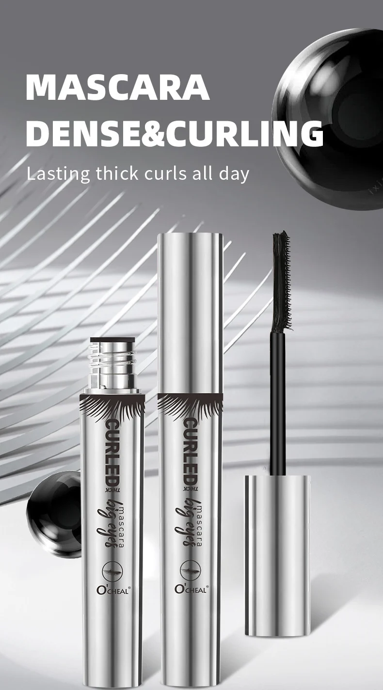 4D Waterproof Mascara for Extreme Length, Volume, Curl & Smudge-Proof Hold 1 4d waterproof mascara length volume curl sit knwpqg4u desc 1