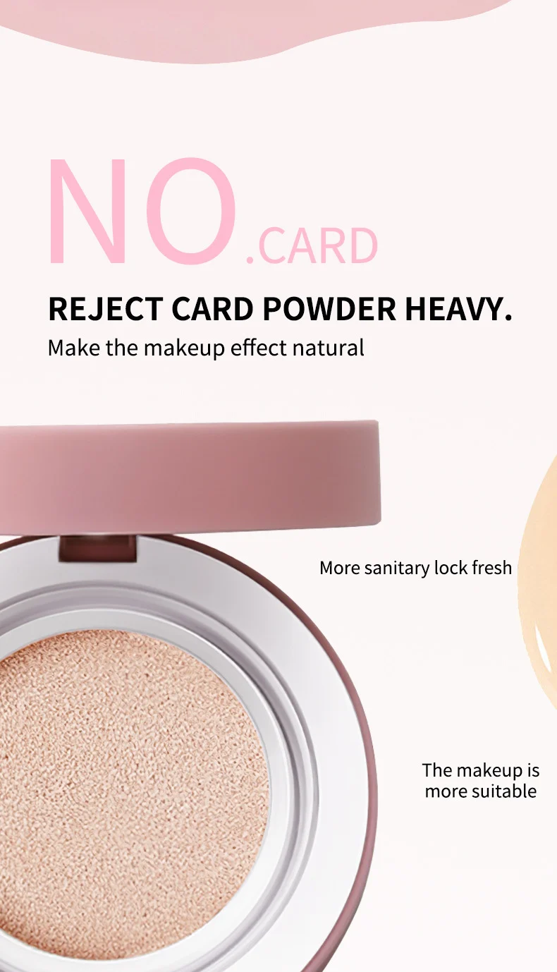 Air Cushion Cream Moisturizing Concealer BB Foundation Hydrating Flawless Lightweight Natural Coverage 5 air cushion cream moisturizing concealer bb foundation sit cbh8ax55 desc 5