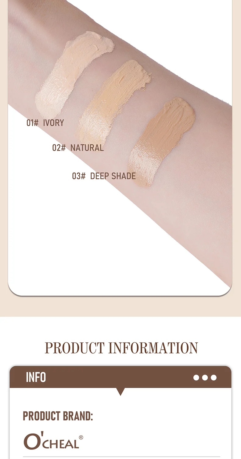 Air Cushion Foundation Mushroom Head Airy Glow Cushion Cream Concealer Moisturizing Long-Lasting 14 airy glow mushroom head cushion foundation concealer sit wym3pada desc 14