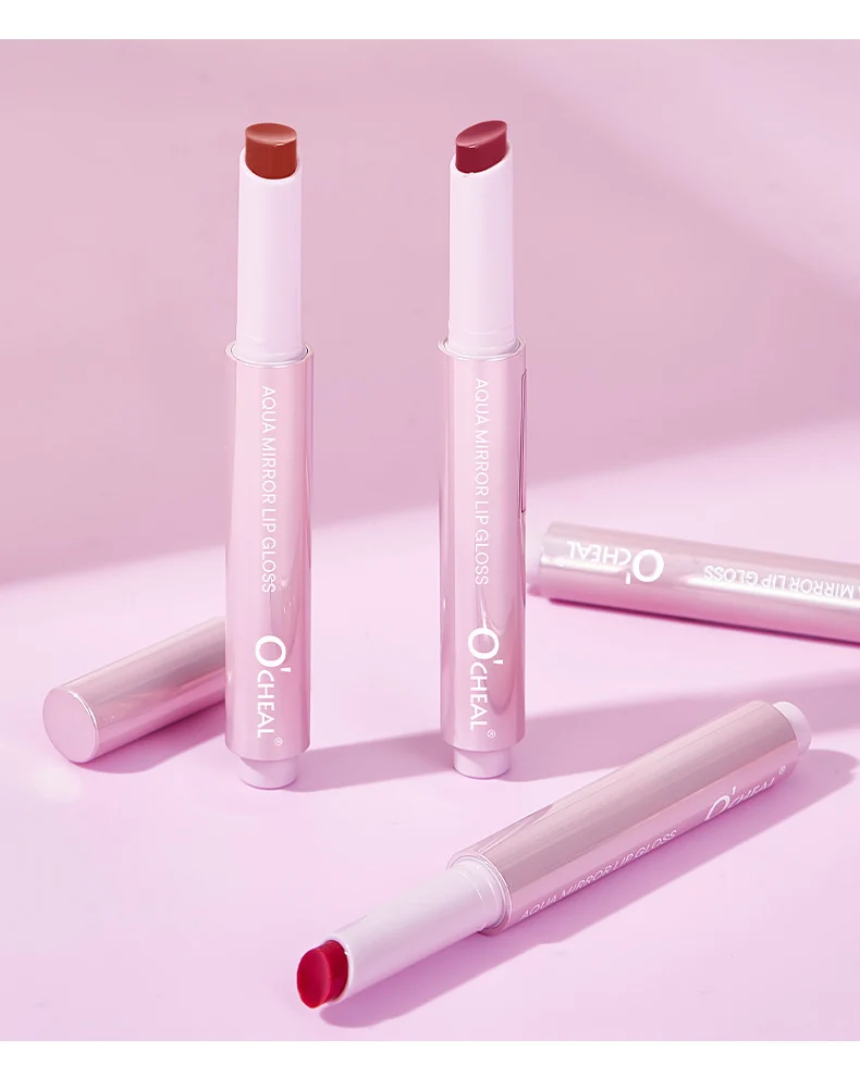 Aqua Mirror Lip Gloss Matte Waterproof Long-Lasting Lipstick Pen Non-Sticky Hydrating Lip Stain 18 aqua mirror lip gloss matte waterproof lipstick pen sit z9m528r7 desc 18