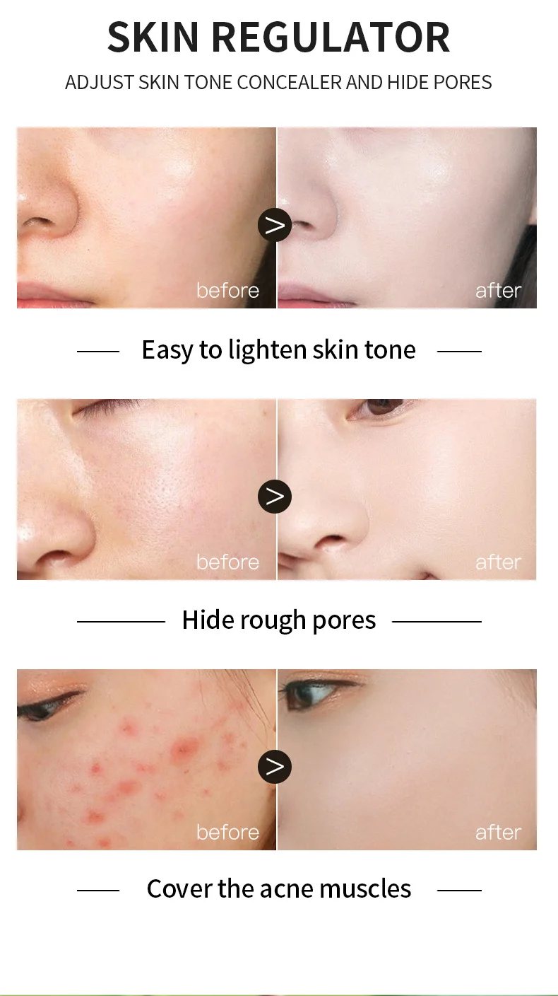Avocado Mushroom Head Air Cushion CC Cream Concealer Hydrating Long-Lasting Brightening BB Cream 15 avocado mushroom head air cushion cc cream sit 9qjd24hz desc 15