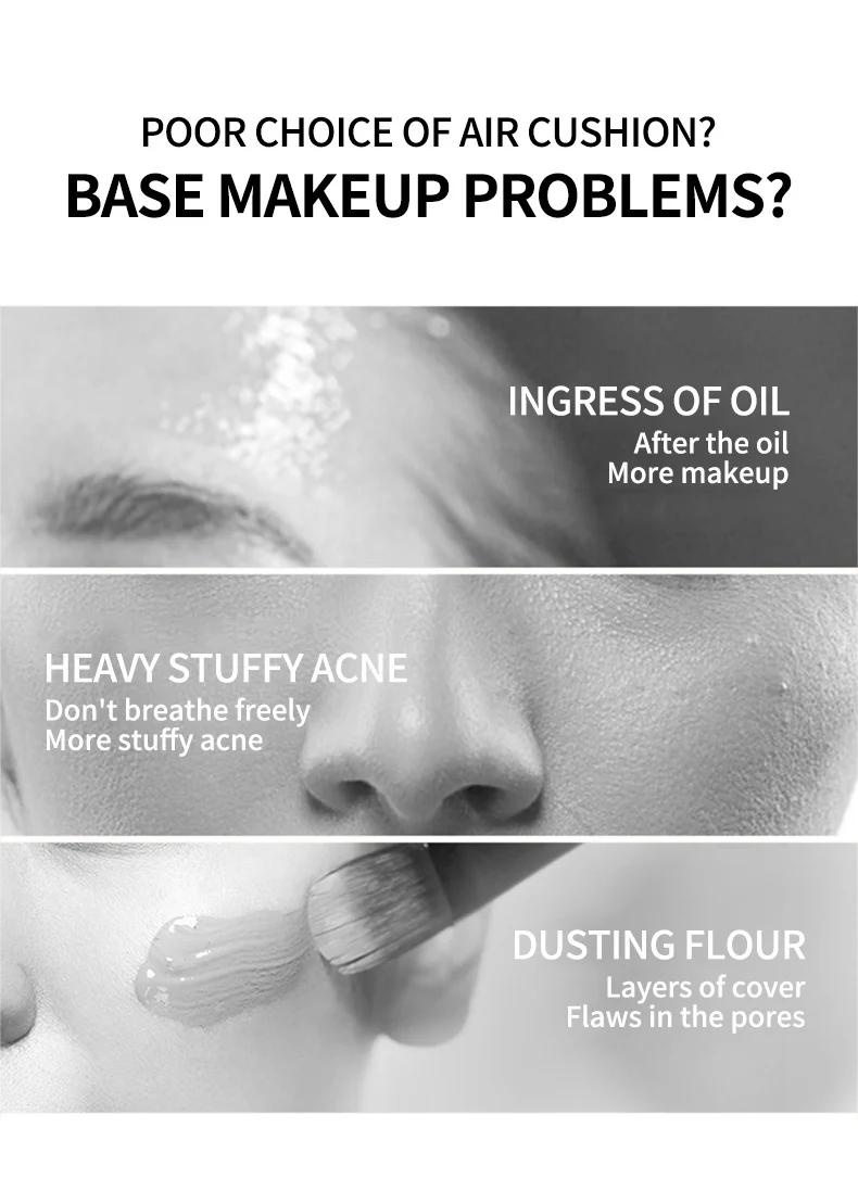 Avocado Mushroom Head Air Cushion CC Cream Concealer Hydrating Long-Lasting Brightening BB Cream 2 avocado mushroom head air cushion cc cream sit 9qjd24hz desc 2