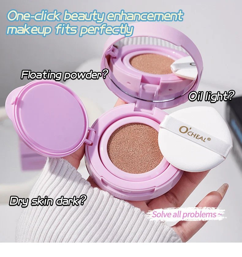 BB Cushion Foundation Full Coverage Concealer Hydrating Lightweight Foundation Natural Finish Non-Caking 11 bb cushion foundation full coverage concealer hydrating sit 7gtxn24y desc 11