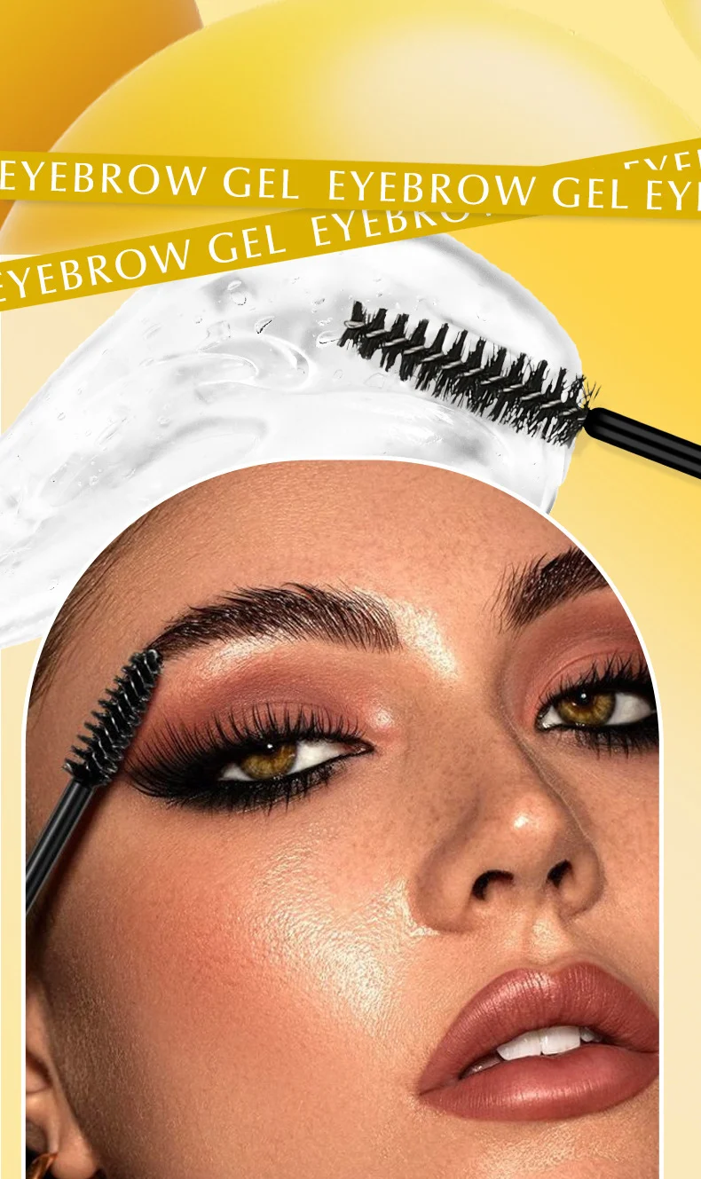 Clear Eyebrow Gel Transparent Colorless Soap Brow Glue for Natural Voluminous Brows 10ml 2 clear eyebrow gel transparent colorless soap brow glue 10ml sit fajhucwg desc 2
