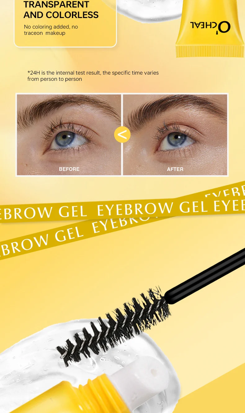 Clear Eyebrow Gel Transparent Colorless Soap Brow Glue for Natural Voluminous Brows 10ml 4 clear eyebrow gel transparent colorless soap brow glue 10ml sit fajhucwg desc 4