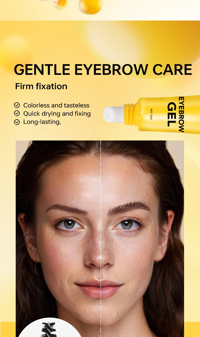 Clear Eyebrow Gel Transparent Colorless Soap Brow Glue for Natural Voluminous Brows 10ml 7 clear eyebrow gel transparent colorless soap brow glue 10ml sit fajhucwg desc 7