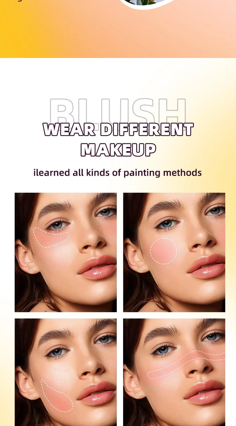 Color Changing Blush Cream 3-in-1 pH Reactive Cheek Lip Eye Multifunctional Makeup 15 color changing blush cream 3 in 1 ph reactive cheek lip eye makeup sit 3kxsce7s desc 15