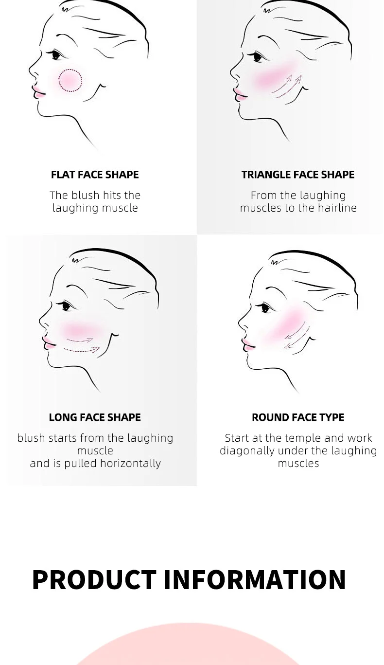 Color Changing Blush Stick O'CHEAL Multifunctional Makeup Stick for Lips Cheeks Eyes 3-in-1 14 color changing blush stick multifunctional makeup stick lips cheeks eyes sit swe84nj4 desc 14