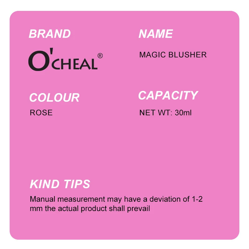 Color Changing Liquid Blush 30ml Waterproof Cream-to-Powder Temperature Sensitive Cheek Tint 11 color changing liquid blush 30ml waterproof cream to powder sit ttk8tfu9 desc 11