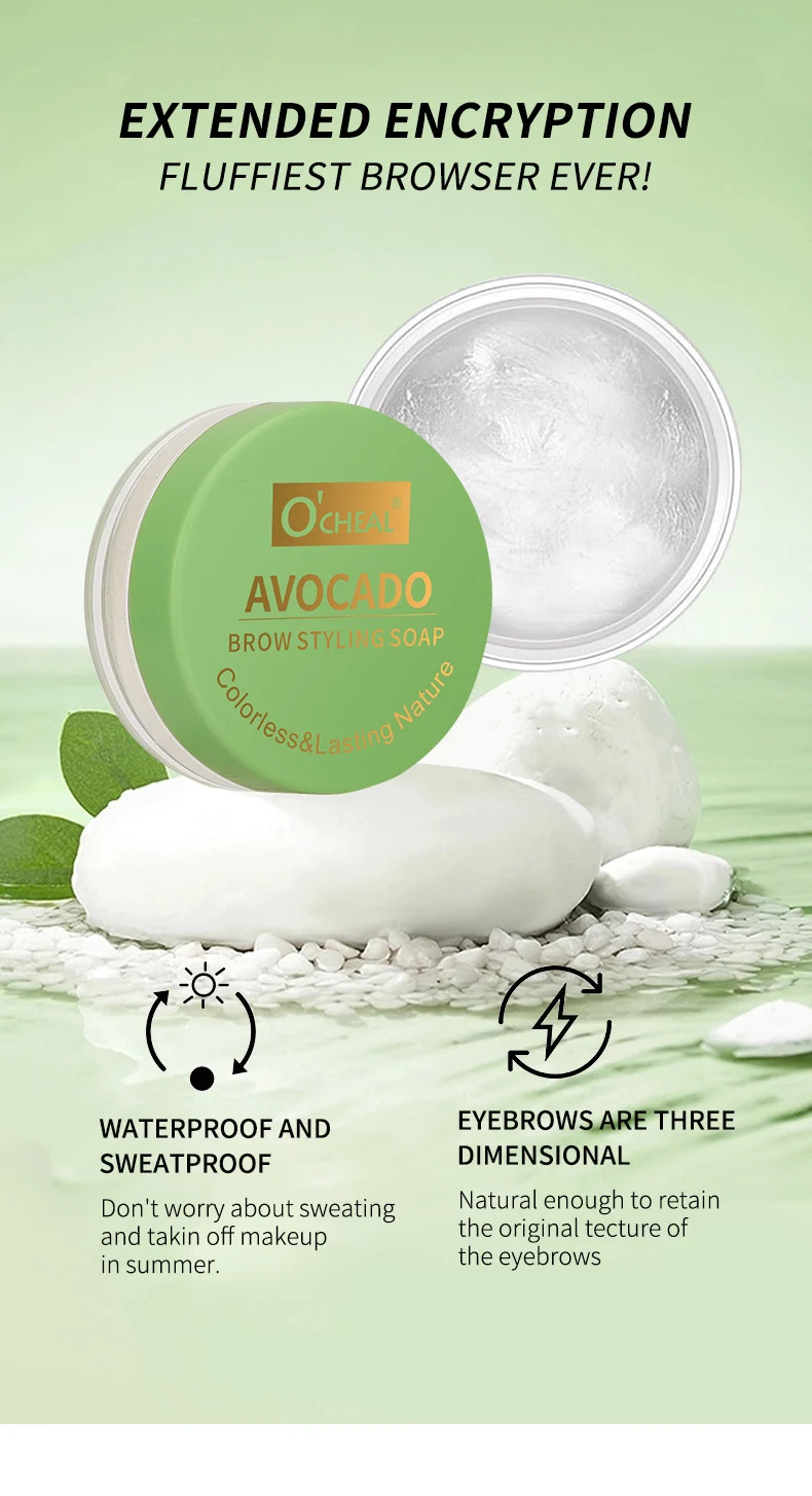 Colorless Eyebrow Gel Avocado Clear Transparent Soap Wild Brows Styling Long Lasting Waterproof 4 colorless eyebrow gel avocado clear transparent soap wild brows styling long lasting waterproof sit 6txt4g4s desc 4