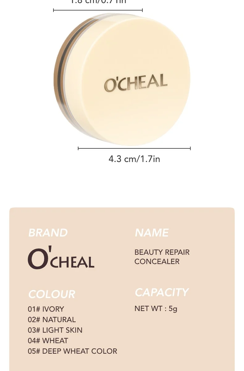 Concealer Foundation Cream Full Coverage Waterproof Lightweight 5g 11 concealer foundation cream full coverage waterproof lightweight 5g sit xbwk9tvc desc 11