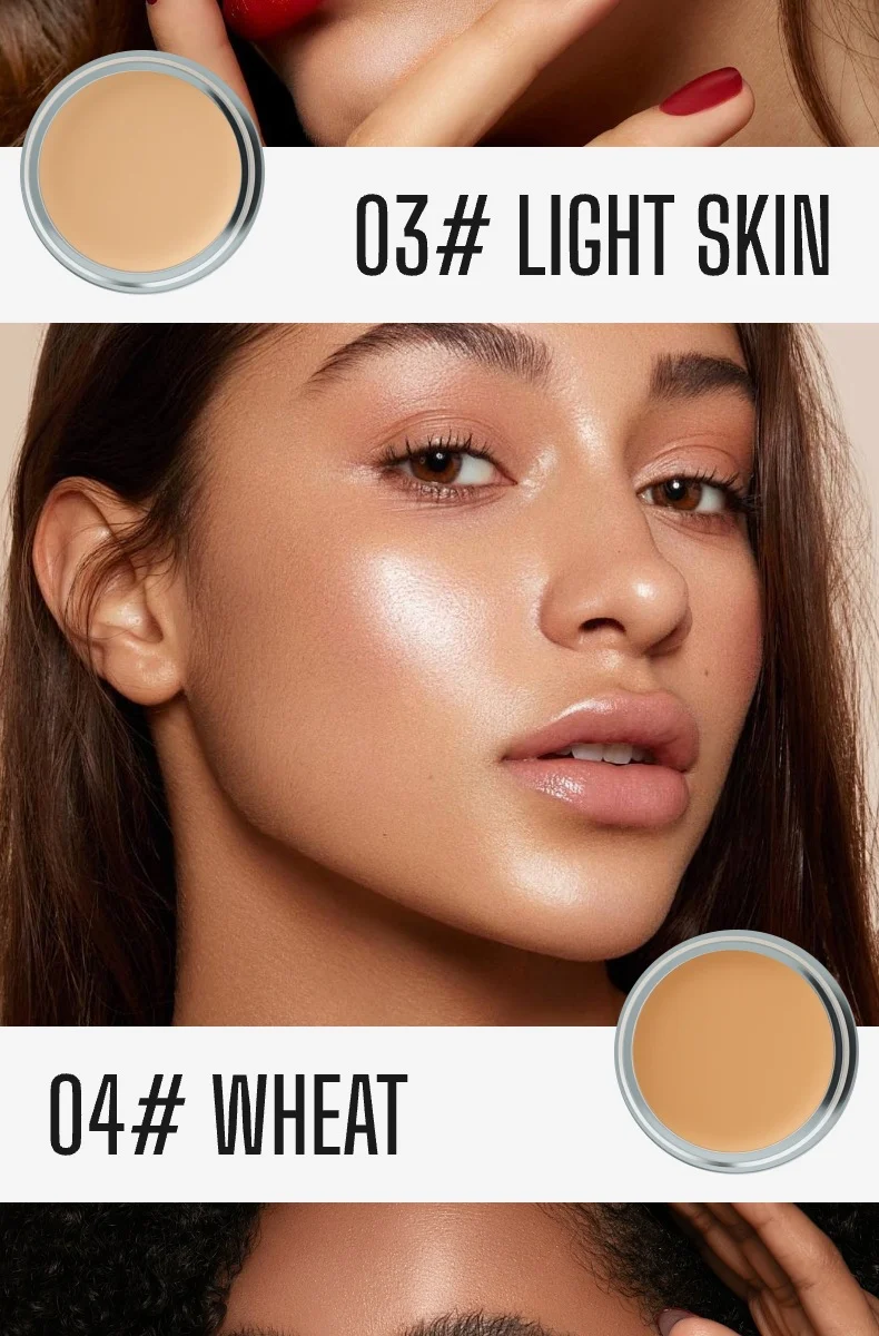 Concealer Foundation Cream Full Coverage Waterproof Lightweight 5g 8 concealer foundation cream full coverage waterproof lightweight 5g sit xbwk9tvc desc 8