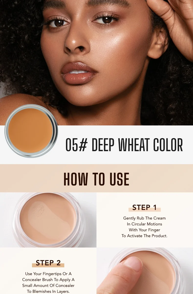 Concealer Foundation Cream Full Coverage Waterproof Lightweight 5g 9 concealer foundation cream full coverage waterproof lightweight 5g sit xbwk9tvc desc 9