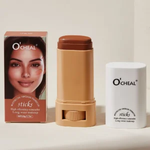 Concealer Foundation Stick Creamy Finish Moisturizing High Coverage Long Lasting 18g