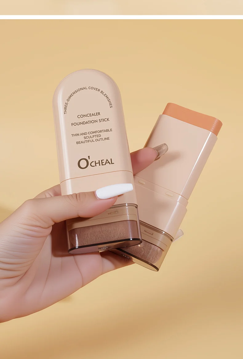 Concealer Foundation Stick Full Coverage Long Lasting with Brush for Blemish & Spot Cover 19 concealer foundation stick full coverage with brush sit hsqq5tmv desc 19