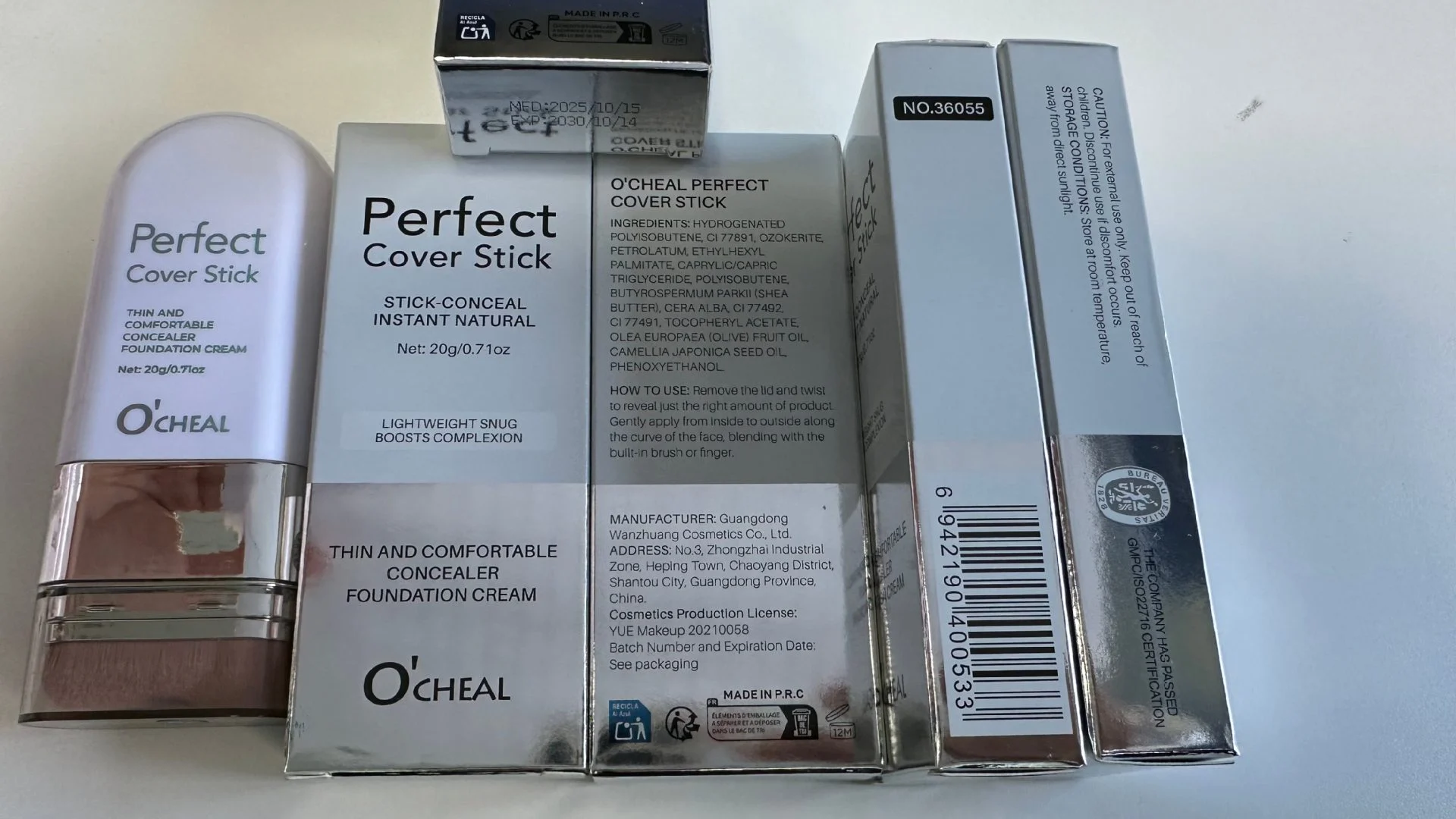 Concealer Foundation Stick with Brush Thin Comfortable Buildable Coverage Waterproof Long Lasting 3 concealer foundation stick with brush thin comfortable long lasting sit 539r77ns desc 3