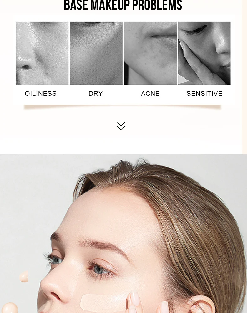 Concealer Liquid Foundation High Coverage 2-in-1 Full Face Concealer for Spots & Acne 3 concealer liquid foundation high coverage 2in1 sit tg8hw94m desc 3