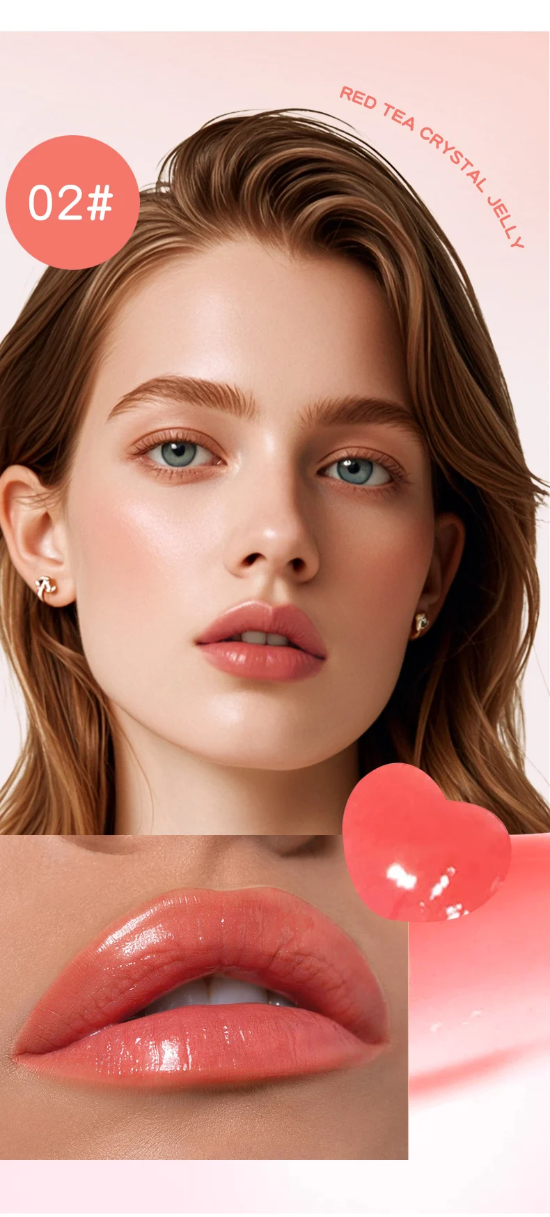 Crystal Freeze Mirror Light Lip Glaze Non-Sticky Long-Lasting Lip Tint 11 crystal freeze mirror light lip glaze sit z53ewyva desc 11