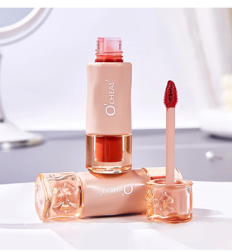 Crystal Freeze Mirror Lip Glaze Lip Stain Lip Gloss Hydrating Non-Sticky Lip Makeup 19 crystal freeze mirror lip glaze lip stain sit ne65hmr4 desc 19