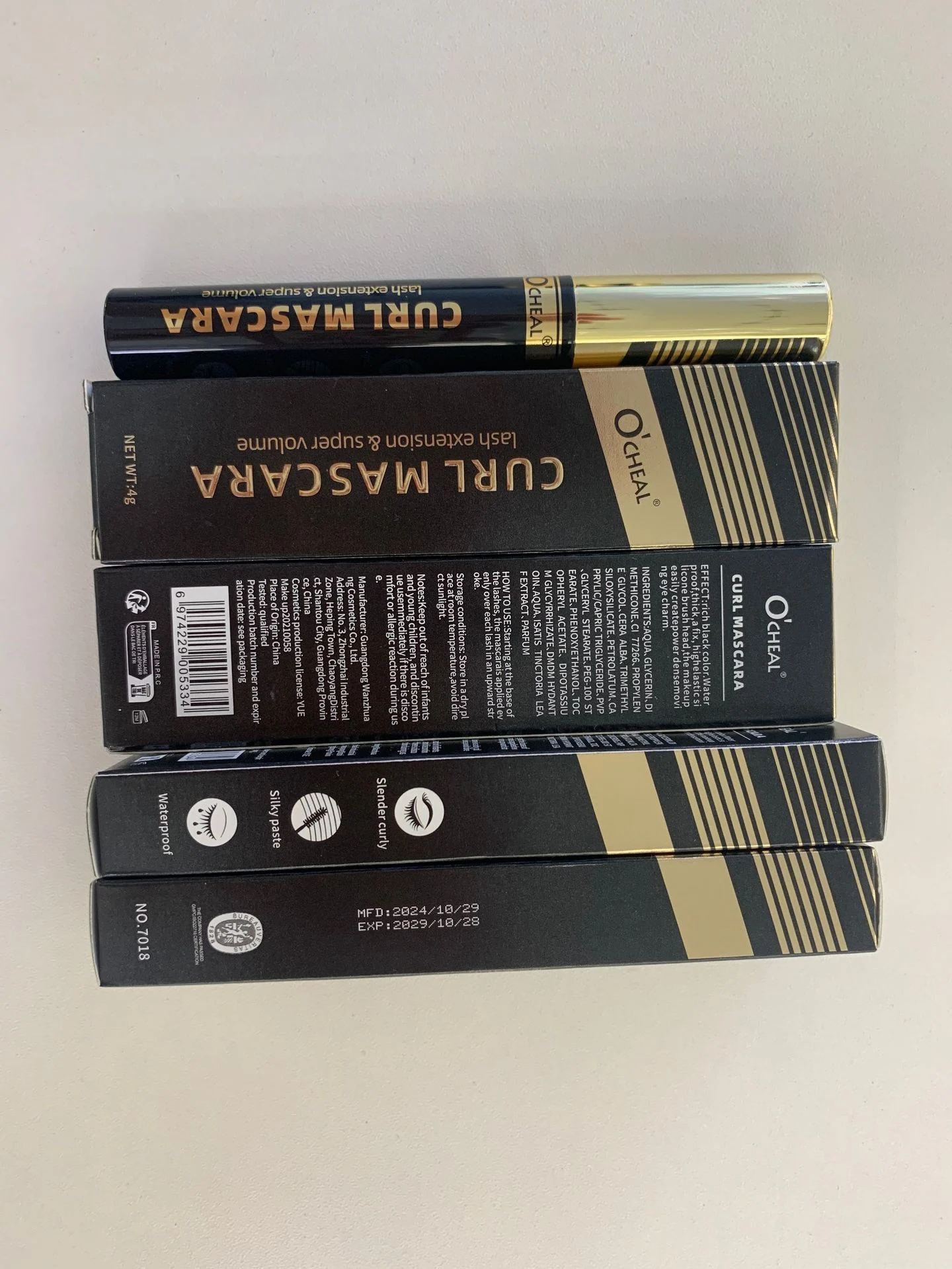 Curl Mascara Waterproof Volumizing & Lengthening Eyelash Makeup 3 curl mascara waterproof volumizing lengthening eyelash makeup sit qknuu2cw desc 3
