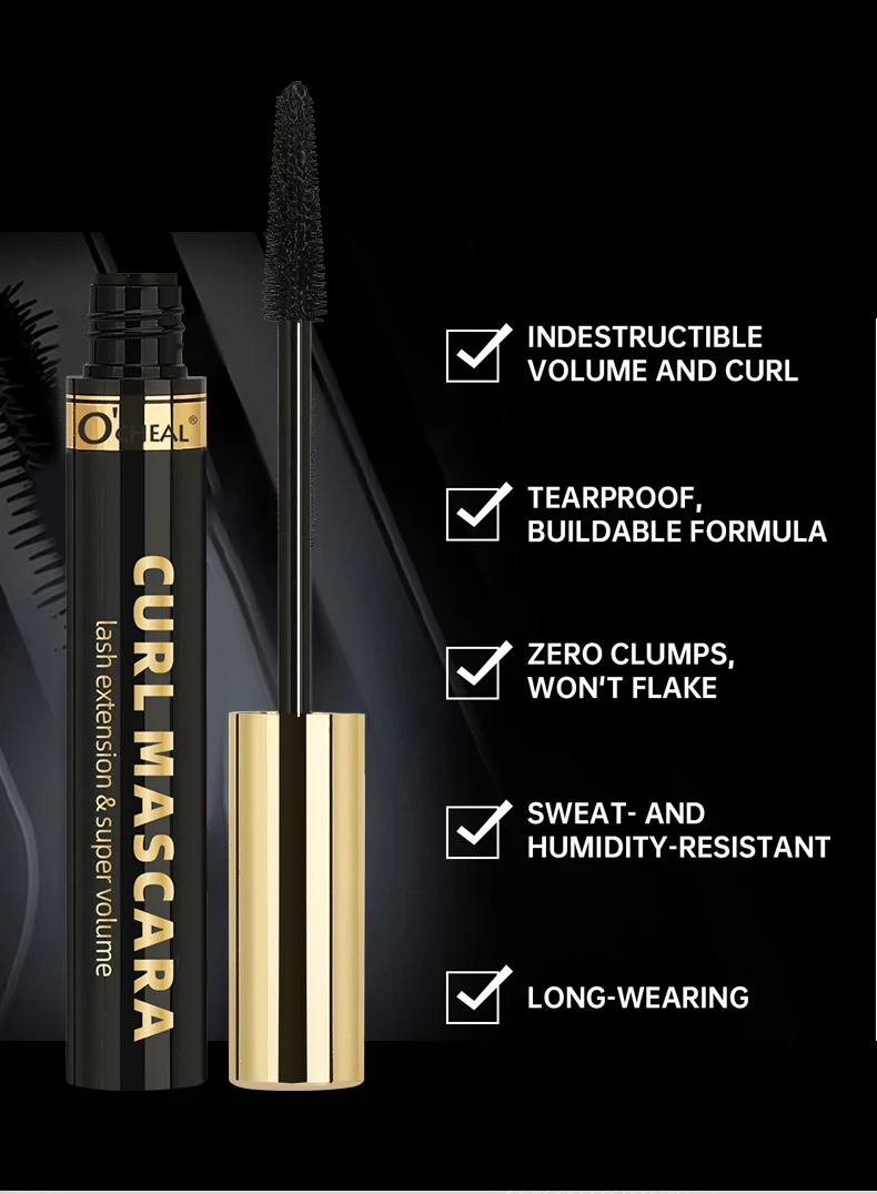 Curl Mascara Waterproof Volumizing & Lengthening Eyelash Makeup 8 curl mascara waterproof volumizing lengthening eyelash makeup sit qknuu2cw desc 8