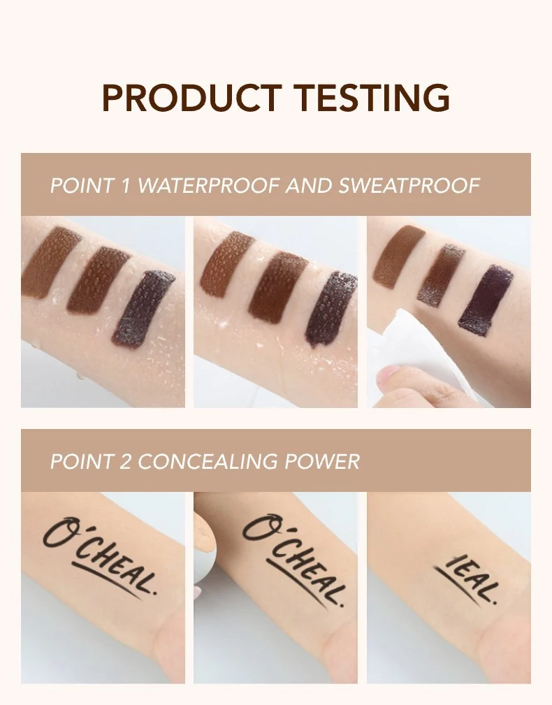 O'CHEAL Lightweight Dewy Concealer Foundation Full Coverage Waterproof 9 dewy cream concealer foundation sit b7npznc8 desc 9