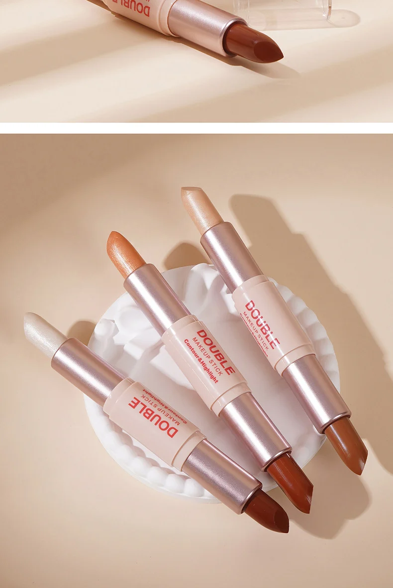Double Ended Contour Stick Highlighter Shadow 3D Face Sculpting Makeup Stick 13 double ended contour stick highlighter shadow 3d face sculpting makeup stick sit xxpd8z9q desc 13