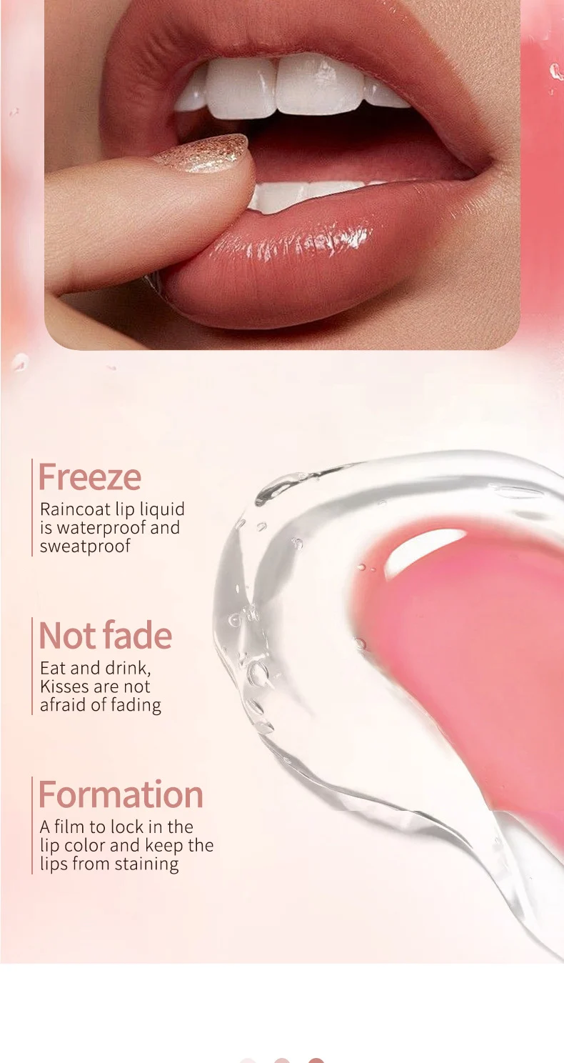 Double-Ended Lip Gloss Mirror Water Light Velvet Matte Lip Mud Non-Stick Cup Lipstick Lip Glaze Lip Liner 3 double ended lip gloss mirror water light velvet matte lip mud sit 6e2q37m3 desc 3