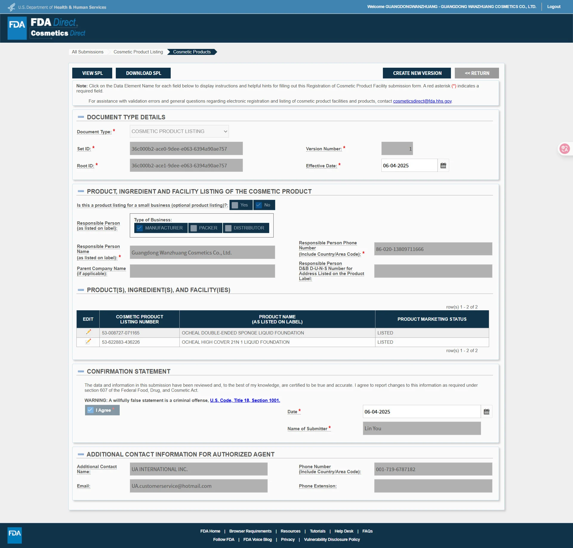 Double Ended Makeup Sponge Foundation Liquid Concealer Pen High Coverage 24H Wear 1 double ended makeup sponge foundation liquid concealer pen sit yhhgshgp desc 1