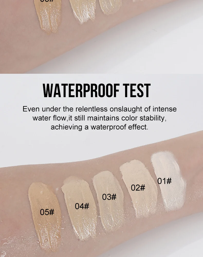 Double-Ended Sponge Concealer Foundation Pen Waterproof High Coverage 8ml 6 double ended sponge concealer foundation pen waterproof high coverage 8ml sit ytxkenpq desc 6