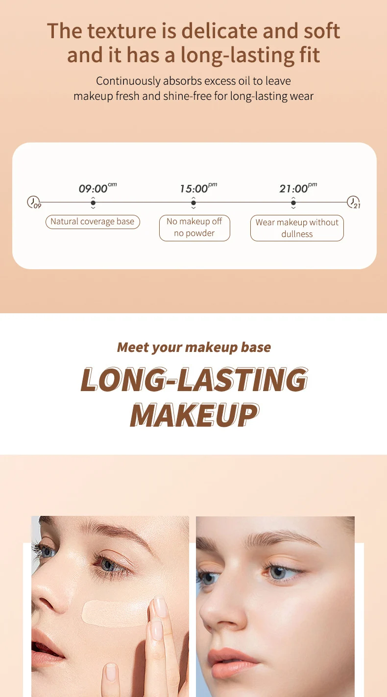 Dual Ended Concealer Stick Flawless Repair Cream & Liquid Concealer for Dark Circles, Acne Scars, Tattoos 10 dual ended concealer stick flawless repair cream liquid sit xydcvjc5 desc 10