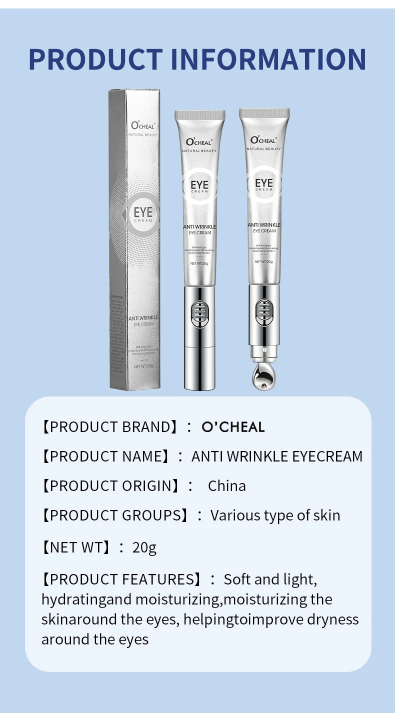 Electric Eye Cream Anti Wrinkle Moisturizing Massage Eye Cream with Vibrating Head 20g 13 electric eye cream moisturizing anti wrinkle vibrating sit wy7299y6 desc 13