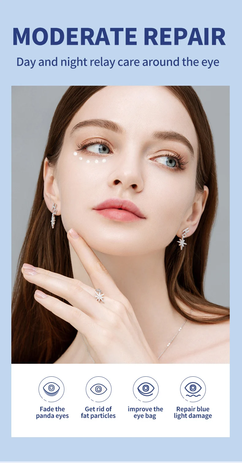 Electric Eye Cream Anti Wrinkle Moisturizing Massage Eye Cream with Vibrating Head 20g 4 electric eye cream moisturizing anti wrinkle vibrating sit wy7299y6 desc 4