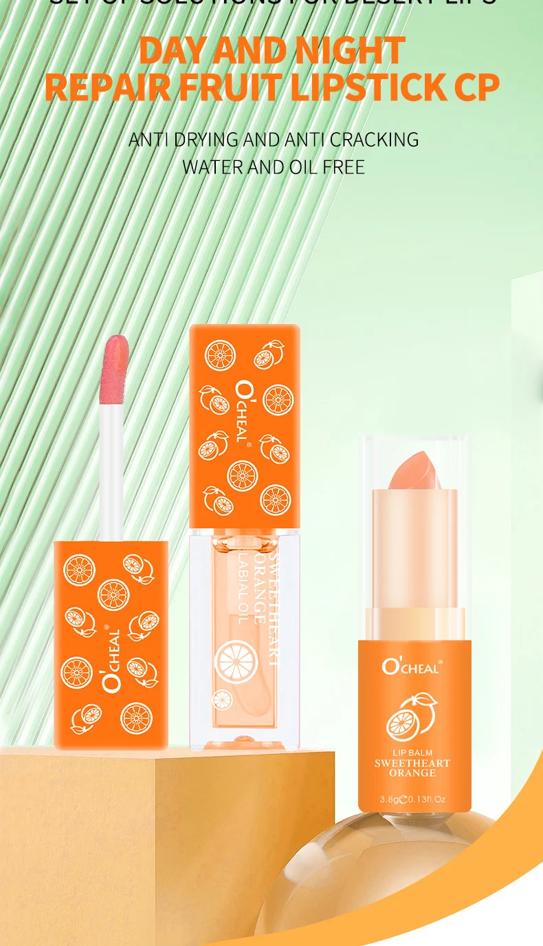 Emergency Lip Repair Set Avocado Moisturizing Lip Oil & Lip Balm Duo for Dry Cracked Lips 3 emergency lip repair set avocado moisturizing lip oil lip balm duo sit jzp6dtph desc 3