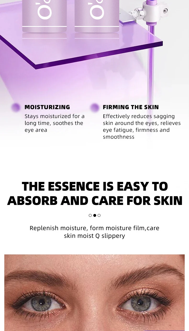 Eye Serum Stick Anti-Wrinkle Firming Moisturizing Hydration Eye Cream for Dark Circles and Fine Lines 7 eye serum stick anti wrinkle firming moisturizing sit m785r3hp desc 7