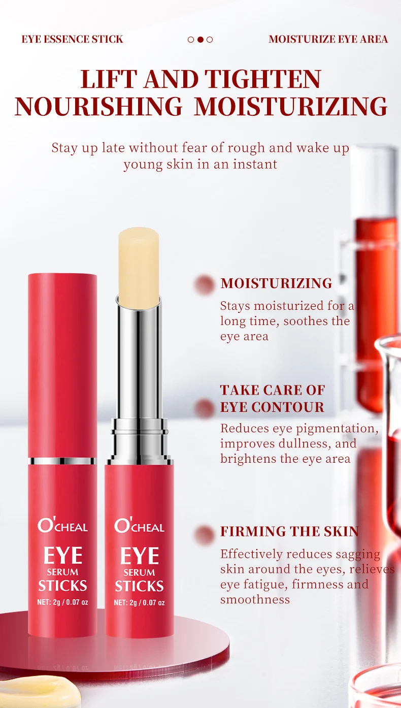Eye Serum Stick 2g Hydrating Firming Brightening Anti-Wrinkle Roll-On Eye Care 3 eye serum stick hydrating firming brightening roll on sit 9x6dkqnd desc 3