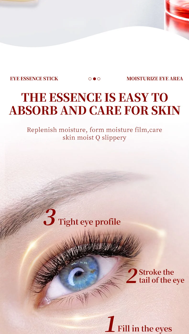 Eye Serum Stick 2g Hydrating Firming Brightening Anti-Wrinkle Roll-On Eye Care 4 eye serum stick hydrating firming brightening roll on sit 9x6dkqnd desc 4