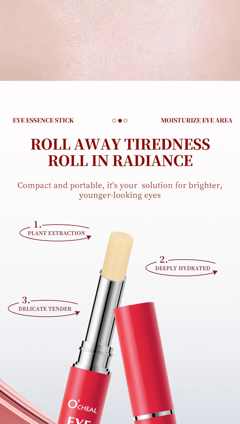Eye Serum Stick 2g Hydrating Firming Brightening Anti-Wrinkle Roll-On Eye Care 5 eye serum stick hydrating firming brightening roll on sit 9x6dkqnd desc 5