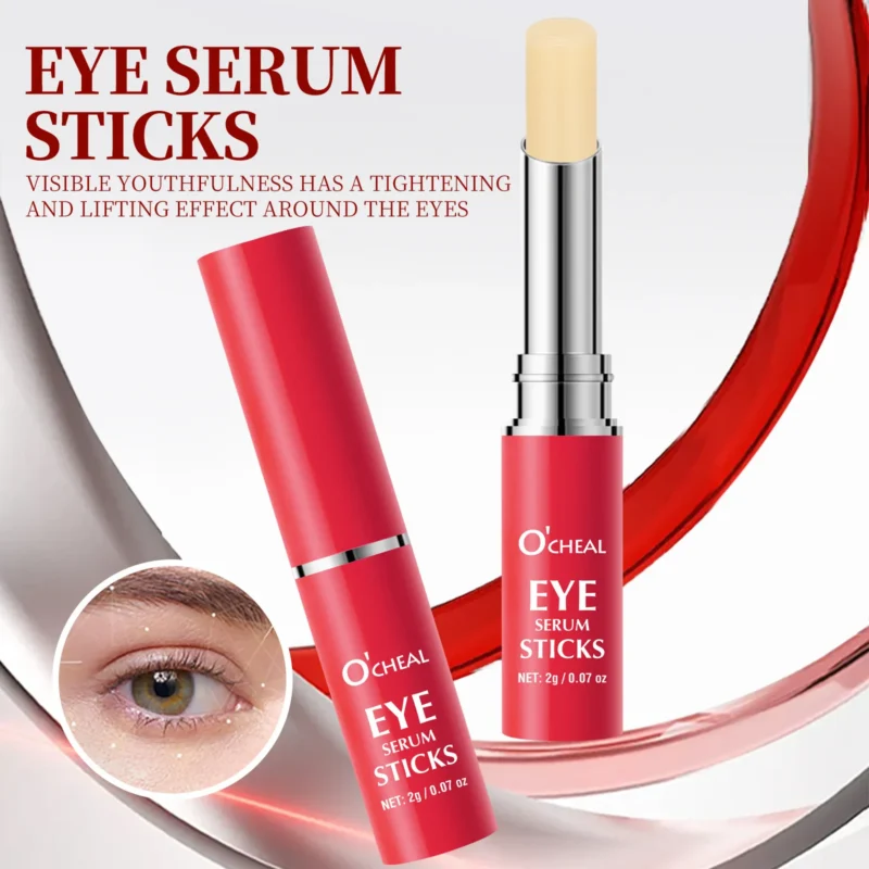 O'CHEAL Eye Serum Stick for deep hydration, firming, and brightening the delicate eye area.