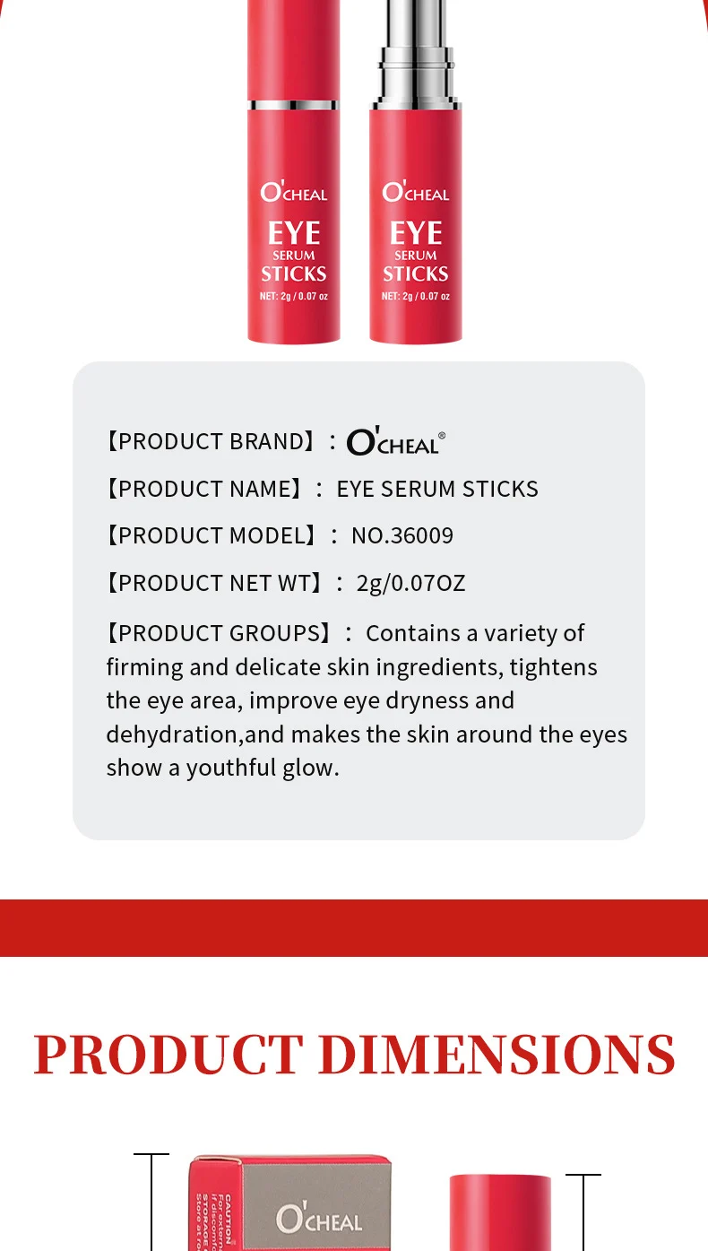 Eye Serum Stick Hydrating Anti-Aging Eye Contour Cream for Firming & Brightening 13 eye serum stick hydrating firming brightening sit hmhrtkkh desc 13