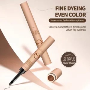 Eyebrow Dyeing Cream Waterproof Long-lasting Smudge-proof 3D Velvet Brow Stamp