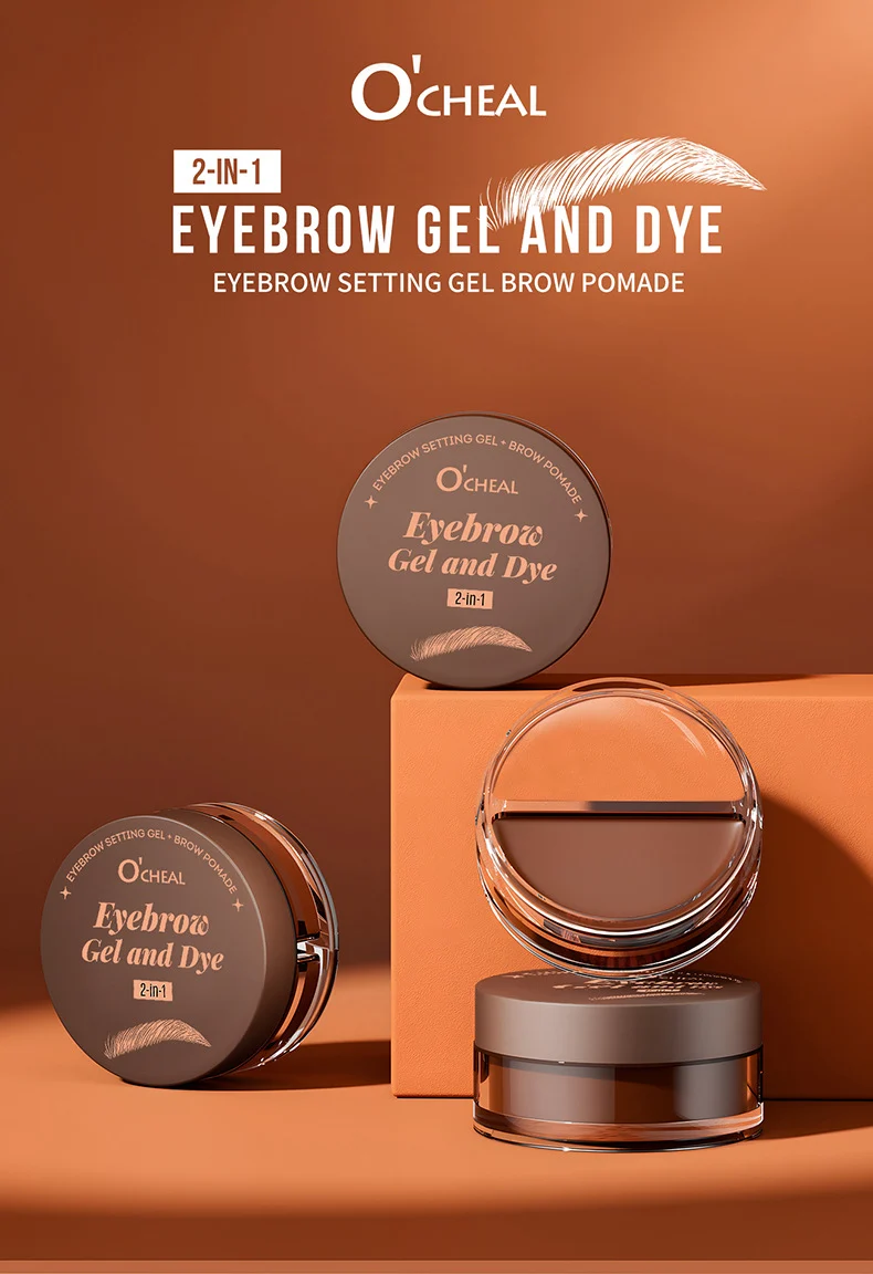 Eyebrow Gel and Dye 2-in-1 Waterproof Tinting & Setting Gel for Natural Fuller Brows 1 eyebrow gel dye 2 in 1 waterproof tinting setting gel sit 5ukg5yrf desc 1